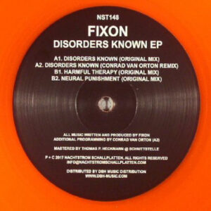 Disorders Known EP (Red Vinyl)